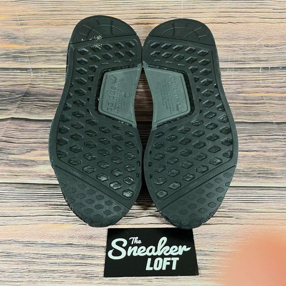 Adidas NMD R1 Women's Black Gray Athletic Shoes - Picture 6 of 8